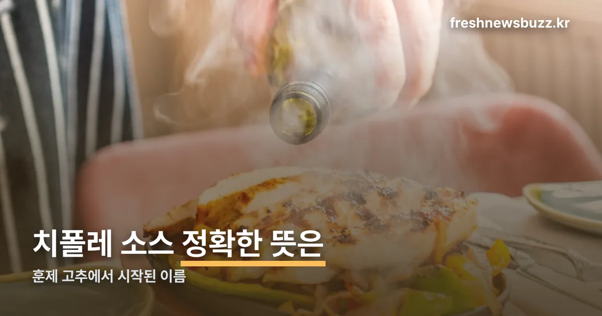 치폴레 소스 뜻 정리 썸네일