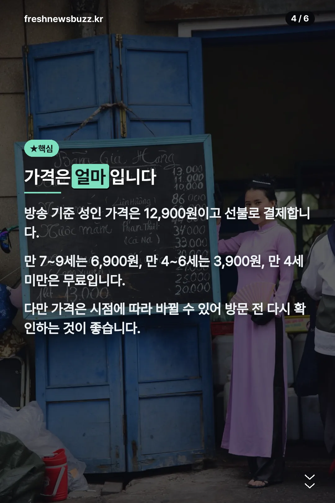 가격 안내